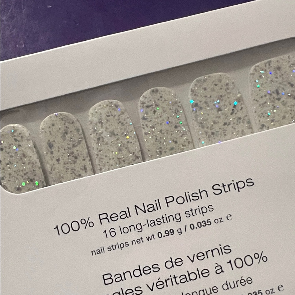 Glitter Nail Polish Strips